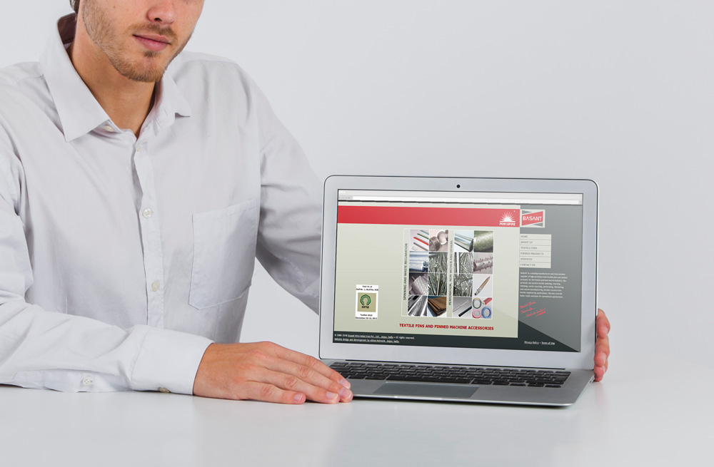 Responsive HTML5 Website Design and Web Development for Basant Wire Industries